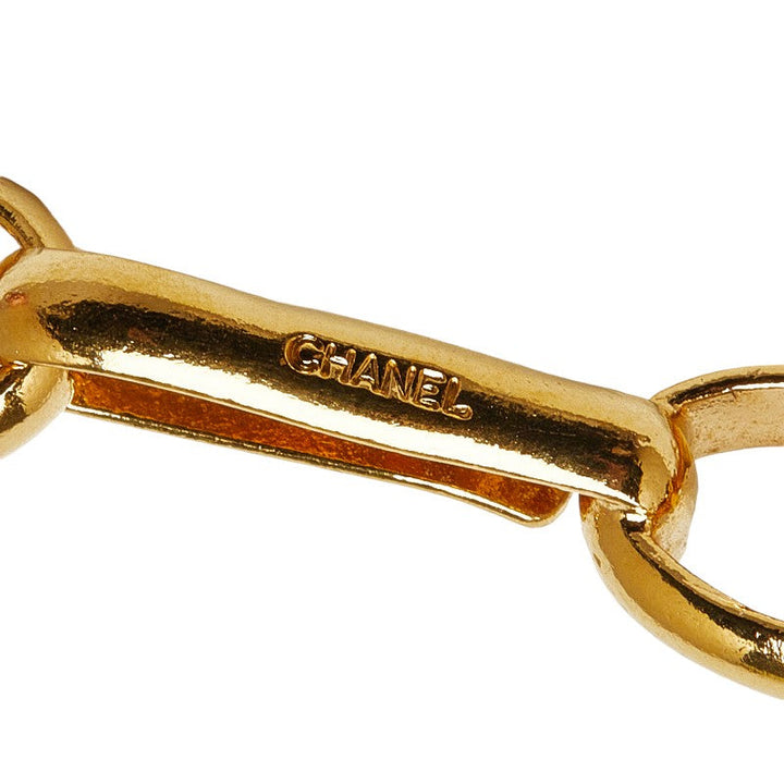 Top Quality Chanel Big Coca-Cola Necklaces Gold   Chanel