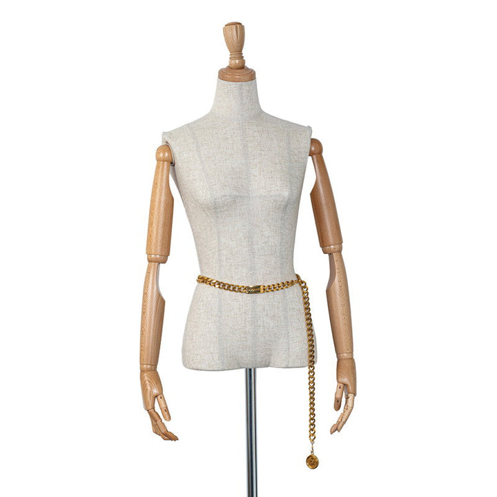Top Quality Chanel Vintage Coco Medal  Chain Belt G   CHANEL