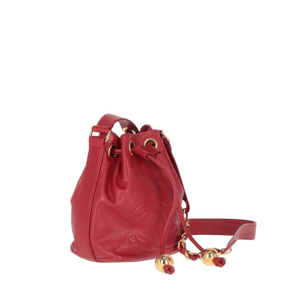 Top Quality Chanel Top Quality Chanel Red Bucket Bag