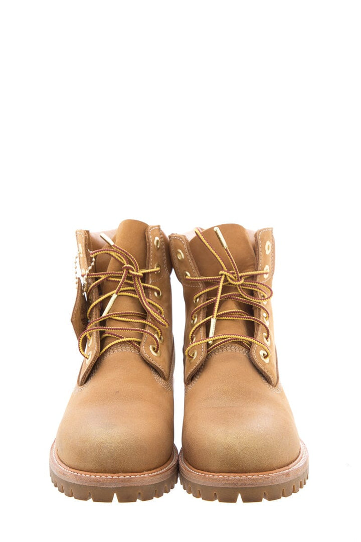 Jimmy Choo x Timberland Wheat NUBUCK Glitter Detail Boots SZ 8.5