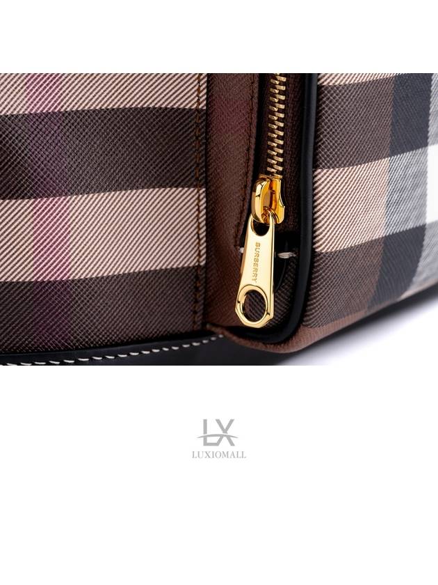 Burberry Leather Backpack Brown