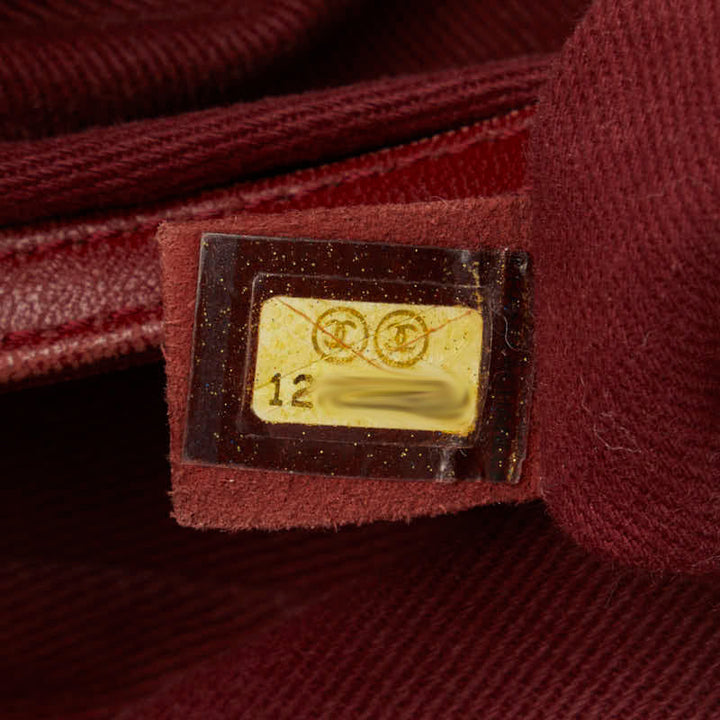 Top Quality Chanel Big Coca-Cola Chain Tortoise Bag Wine Red  Leather  Chanel