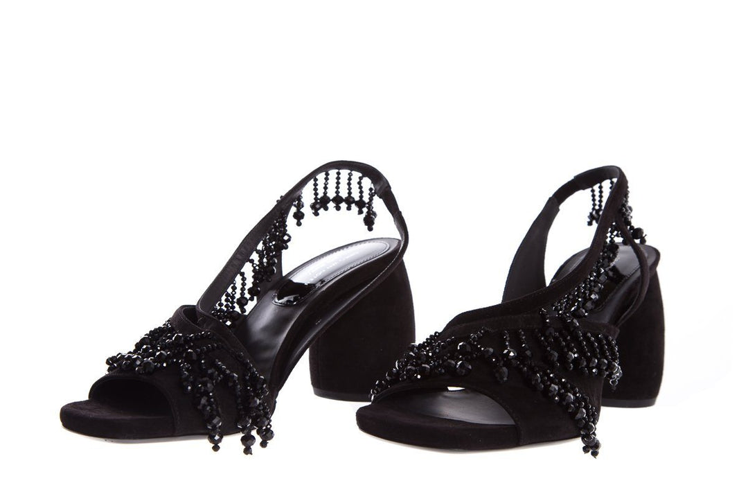Dries Van Noten Black Sandals SZ 38 NWT