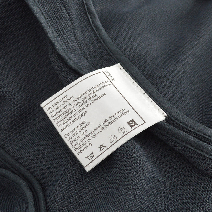 Top Quality Chanel Single Breasted Jacket Gray 98C #44