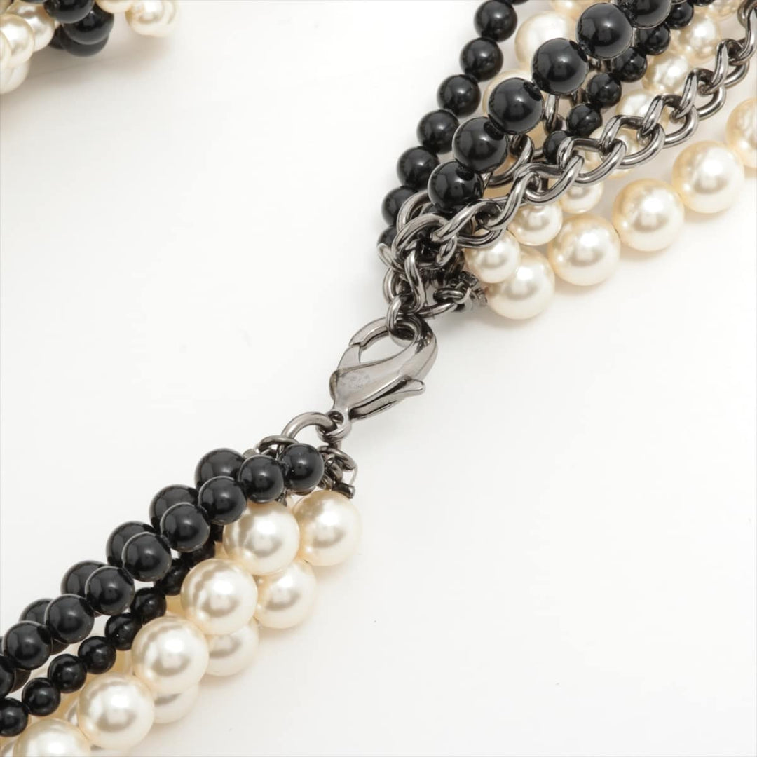 Top Quality Chanel Coca-Cola B14K Necklace GP x  Pearl Silver