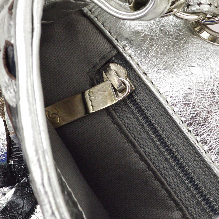 Top Quality Chanel 2006-2008 Silver leather Shoulder Bag