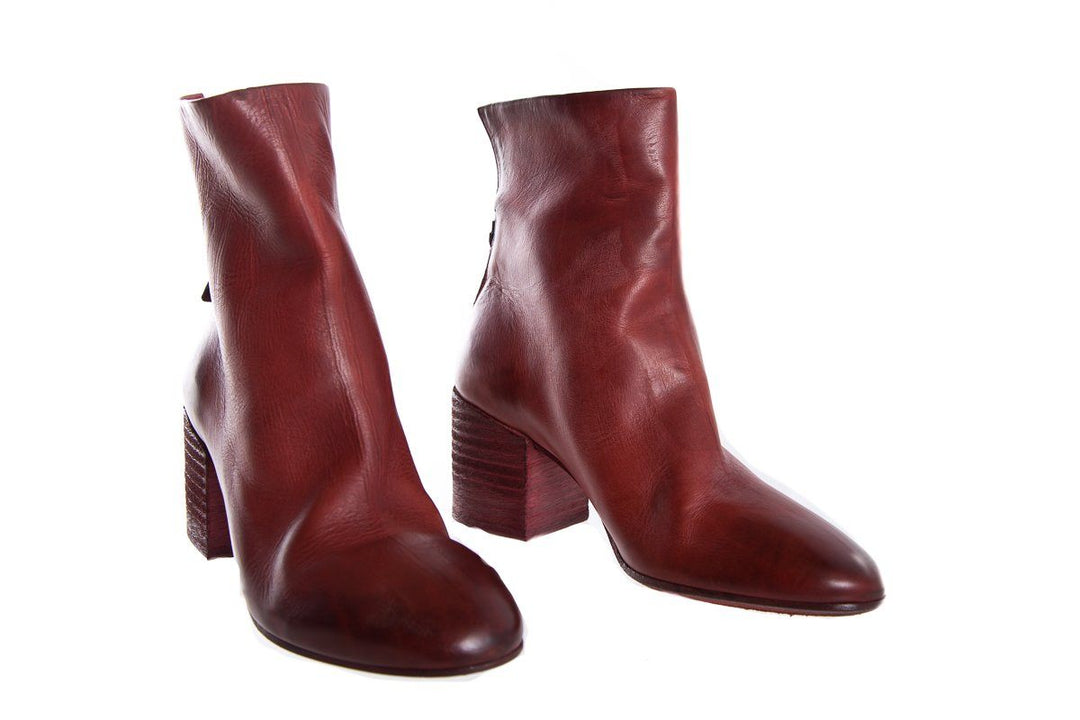Marsell Red ankle  Booties SZ 6.5 NWT