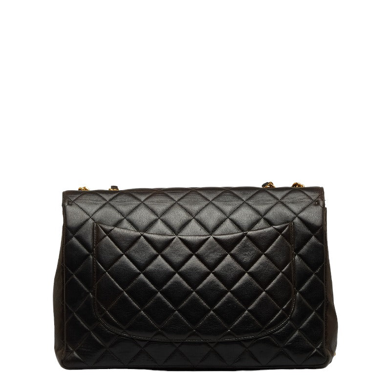 Top Quality Chanel Decamatrasse 30 Cocomark ingle Flap Chain Shoulder Bag Black   CHANEL