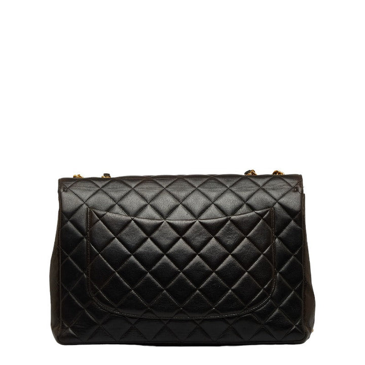 Top Quality Chanel Decamatrasse 30 Cocomark ingle Flap Chain Shoulder Bag Black   CHANEL