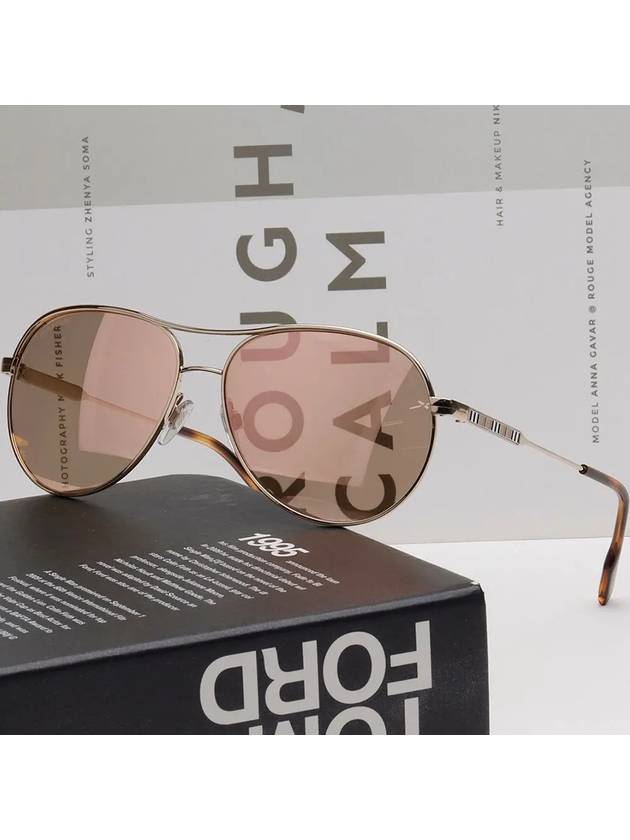 Burberry Eyewear Tara Boeing Sunglasses Light Gold