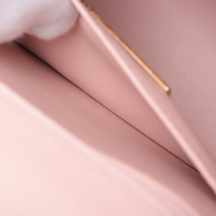 Top Quality Chanel Matrasse  Chain Shoulder Bag Pink Gold Gold  IC Chip