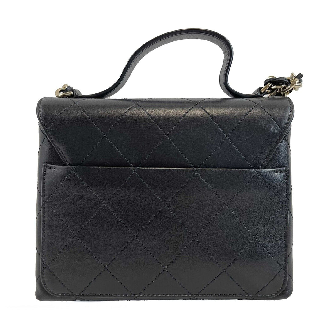 Top Quality Chanel Classic Double Pocket Top Handle