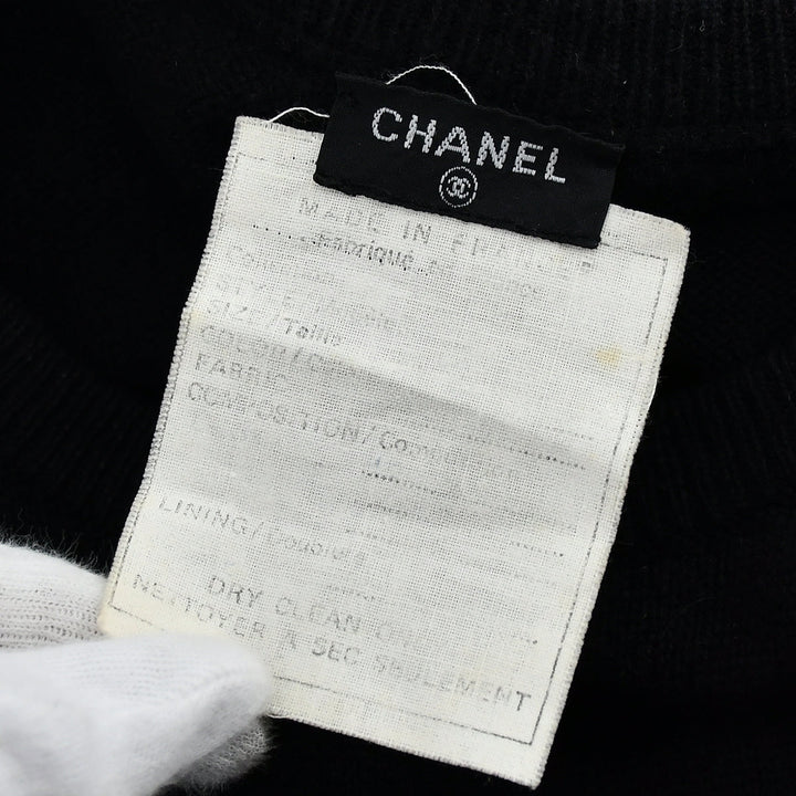 Top Quality Chanel Fall 1994 CC logo cashmere jumper