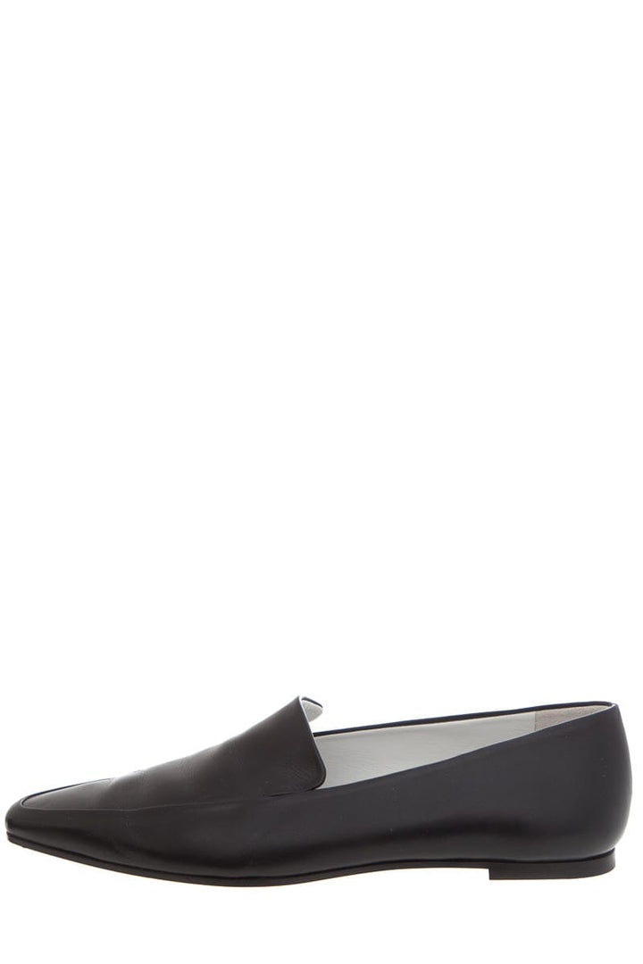 The Row Black Pointed Toe Loafers SZ 39