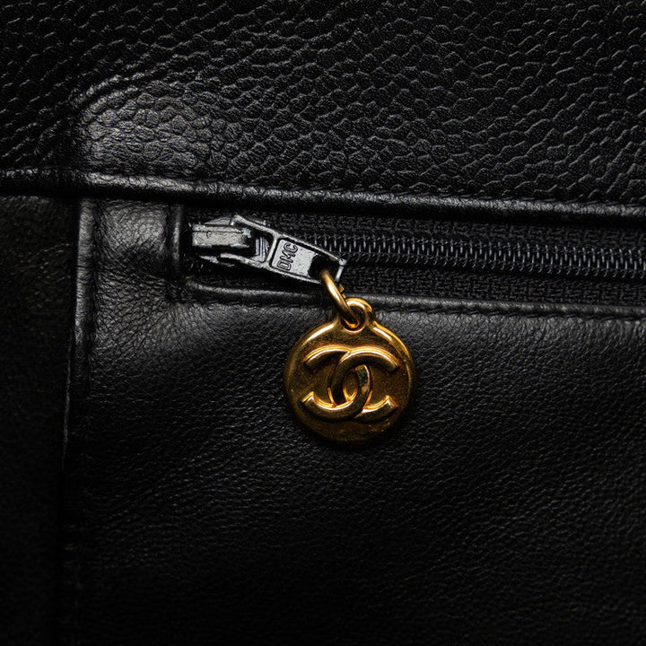 Top Quality Chanel Coco Handbag Tote Bag Unclear Black Leather  CHANEL