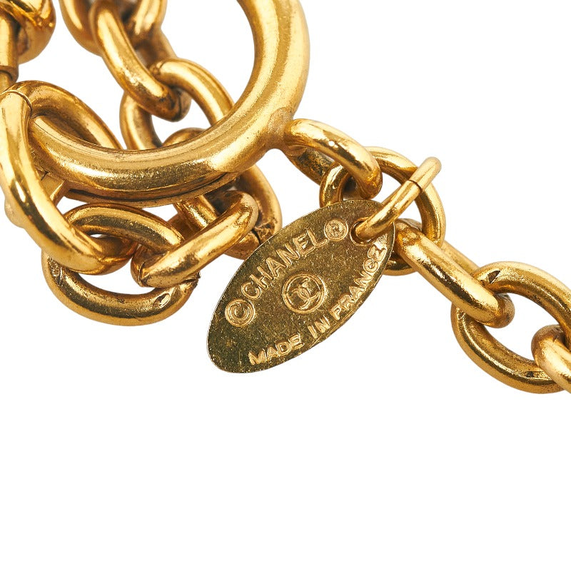 Top Quality Chanel Vintage Cocomark Diamond Collar Gold  Ladies Chanel