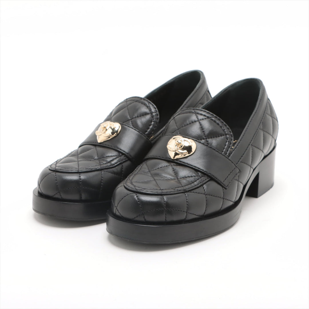 Top Quality Chanel Coco Leather  35  Black G39697