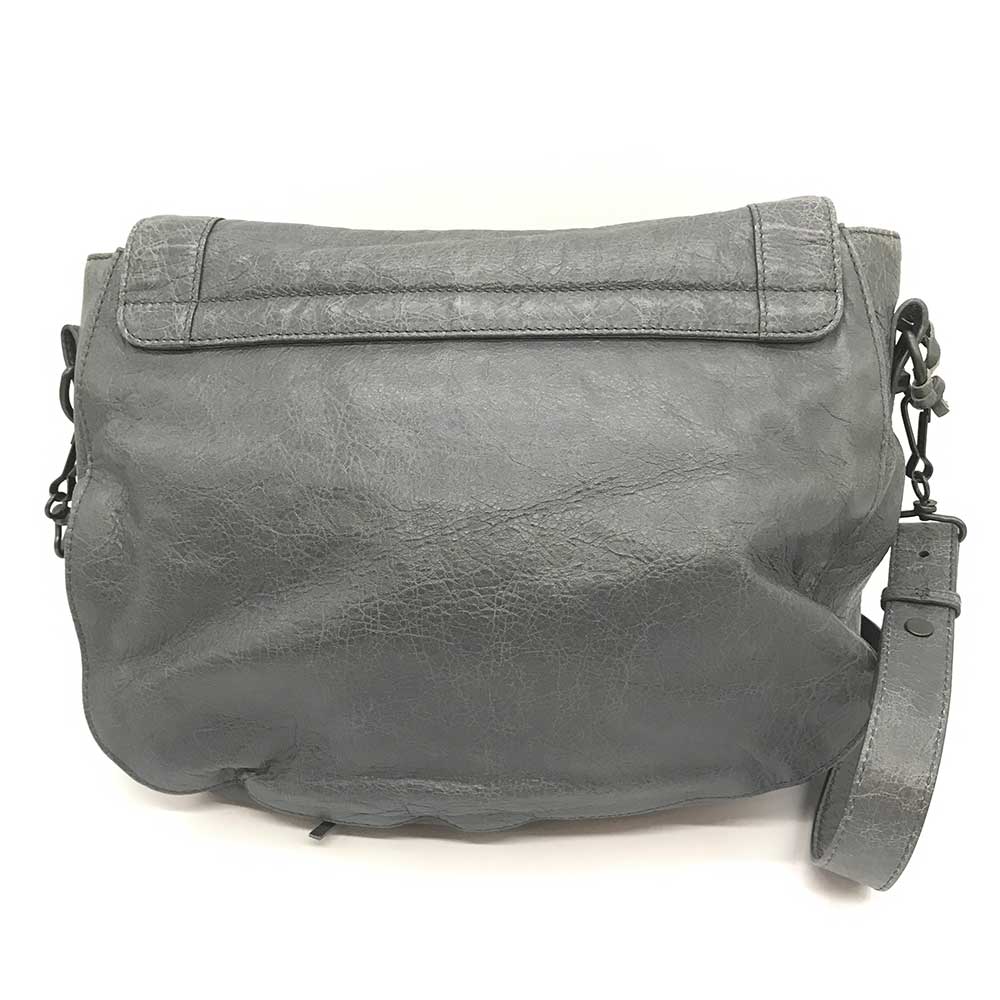 Top Quality Balenciaga Leather Classic Neo Folk Shoulder Bag 285346