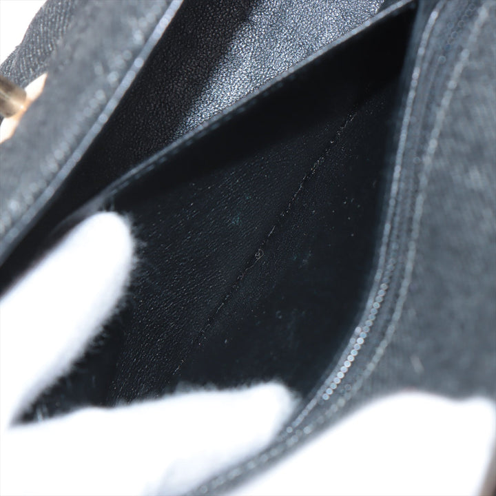 Top Quality Chanel Mini Matrasse 17 Denim Single Flap Single Chain Bag Black G 5th A35200