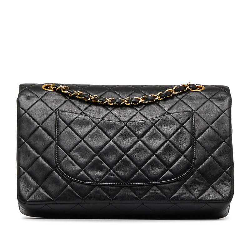 Top Quality Chanel Matrace 25 Double Flap Chain houlder Bag Black   Chanel