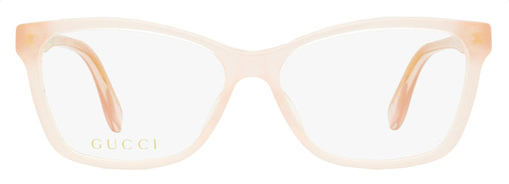 Gucci Women's Rectangular Eyeglasses GG0792O 003 Pink 53mm