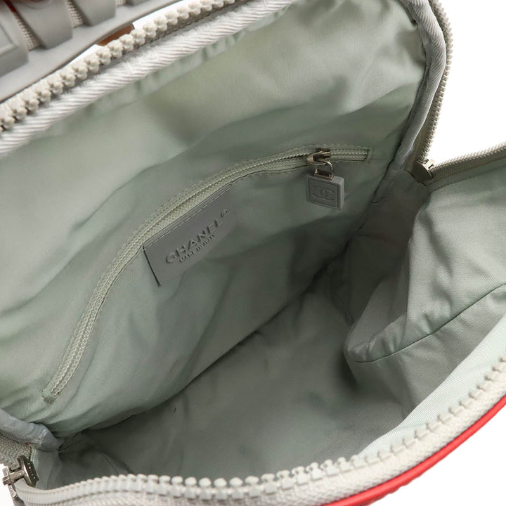 Top Quality Chanel Top Quality Chanel SPORTS LINE COCOMARK BACKPACK RUCKSACH LAVER Mesh RED RED GREY