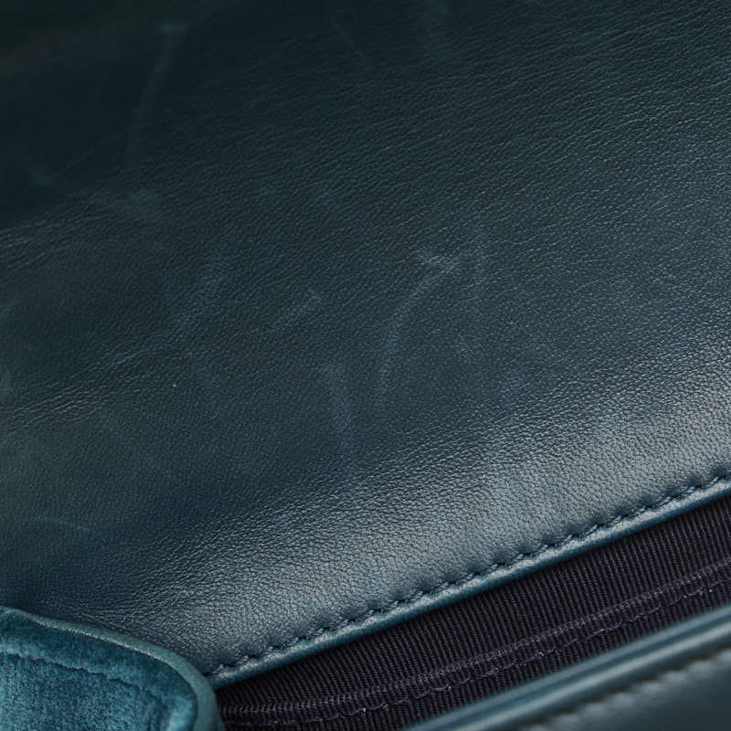 Top Quality Chanel Top Quality Chanel Shoulder Bag Canvas/Sweater/Leather Green Beaches Ladies and Gentlemen