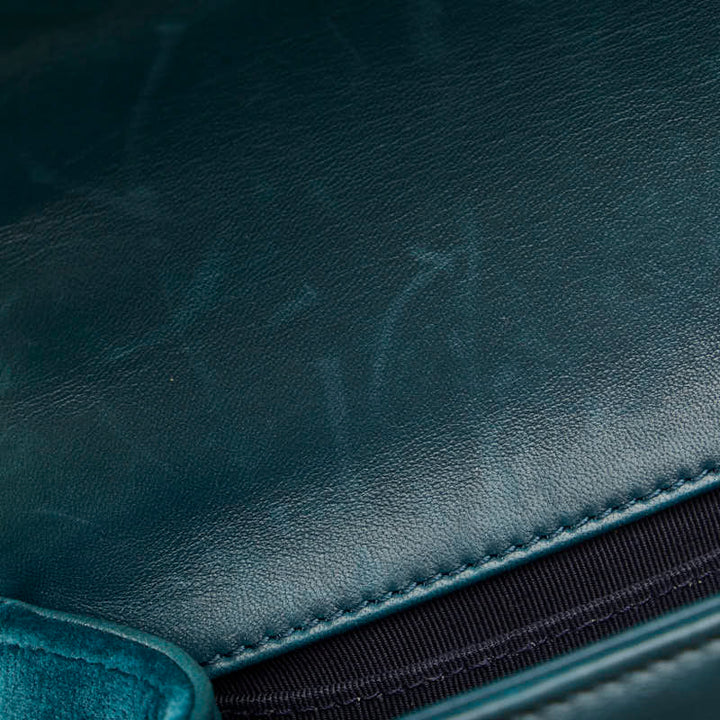 Top Quality Chanel Top Quality Chanel Shoulder Bag Canvas/Sweater/Leather Green Beaches Ladies and Gentlemen