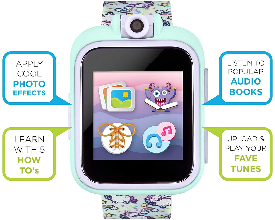 PlayZoom 2 Kids Smartwatch: Tie Dye Unicorn Print