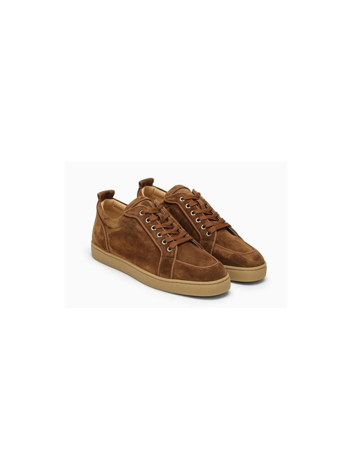 BROWN SUEDE TRAINER
