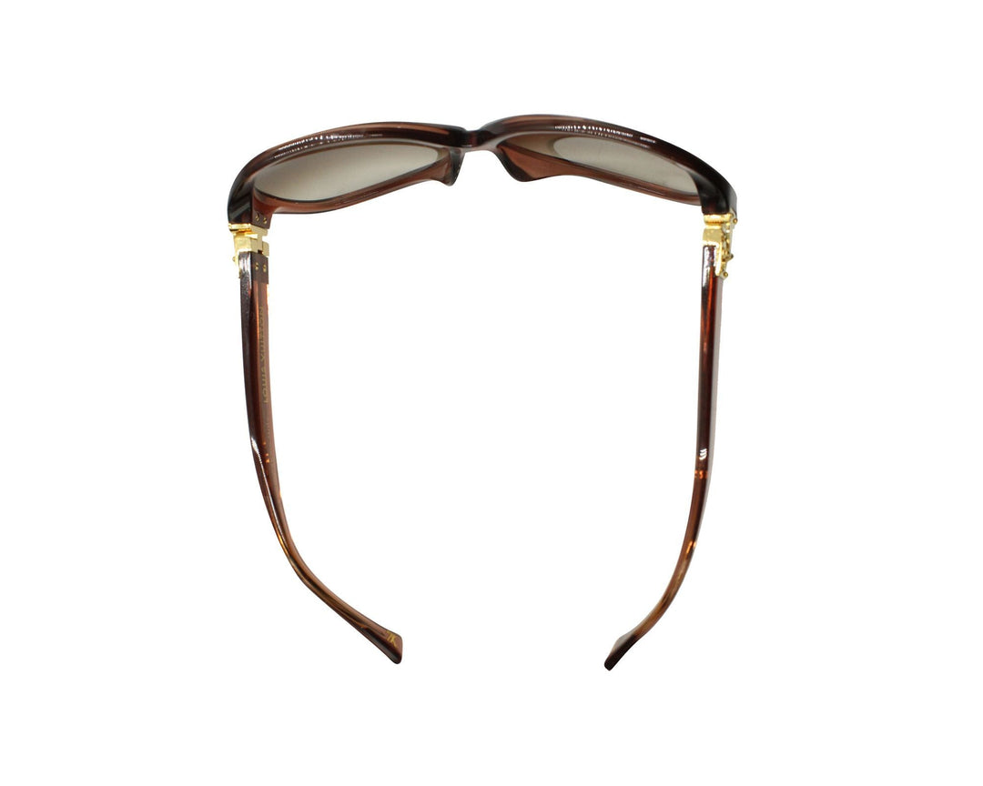 Louis Vuitton Oversized Soupcon Sunglasses in Brown Acetate