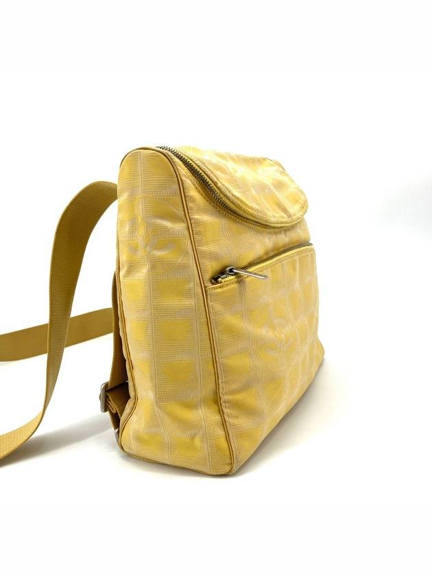 New Travel Line Fabric Backpack Chanel