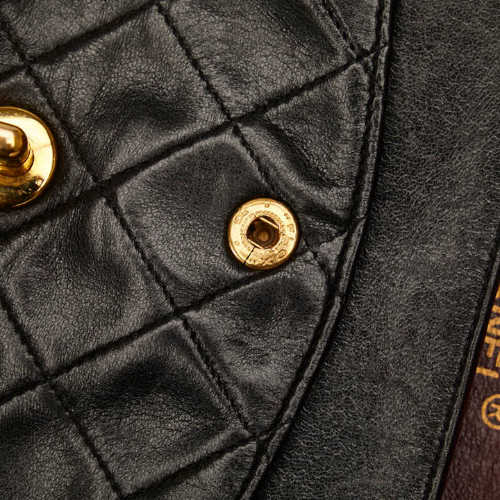 Top Quality Chanel Matrases Chain Cocomark Chain houlder Bag Black  S  Chanel