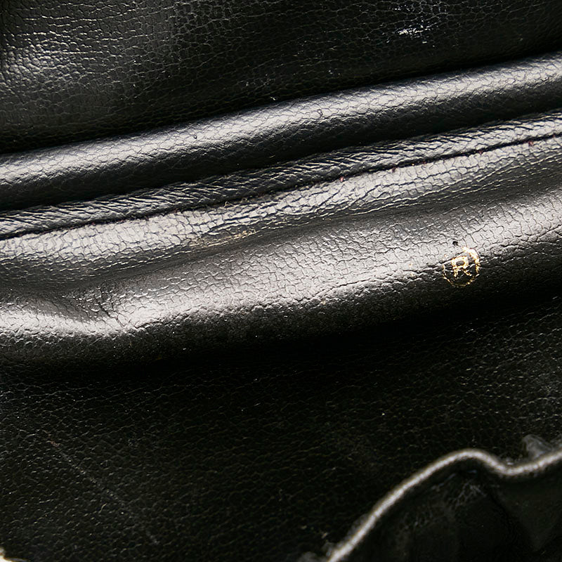 Top Quality Chanel Cocomark Vanity Bag Handbag Black Leather  Chanel