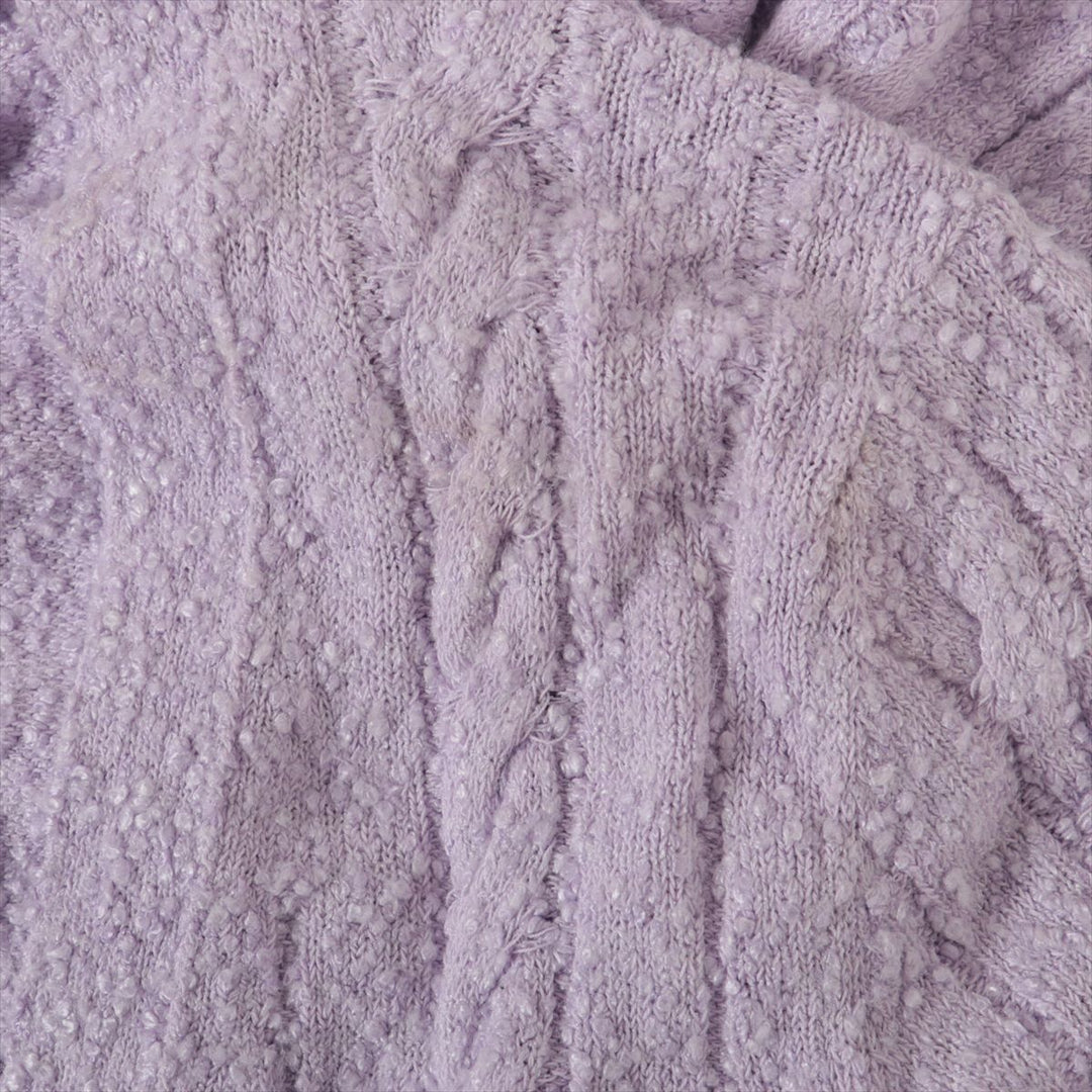 Top Quality Chanel P72 Cotton x Leion Cardigan 36  Pearl Lion Button