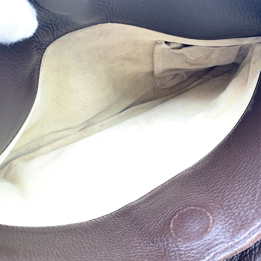 Bottega veneta Brown Leather Intrecciato Detail Tote Bag Handbag