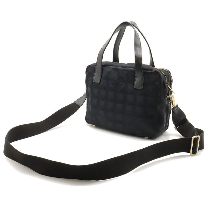 Top Quality Chanel New Loveel Line Handbag 2WAY Handbags Nylon  Black Black A15970
