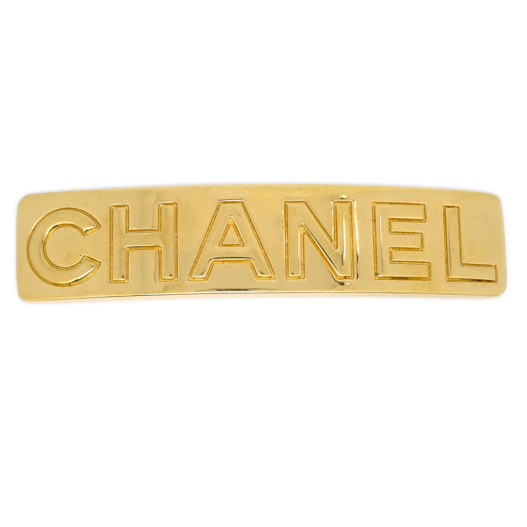 Top Quality Chanel Hair Clip Hairpin Barrette Gold 97A/71