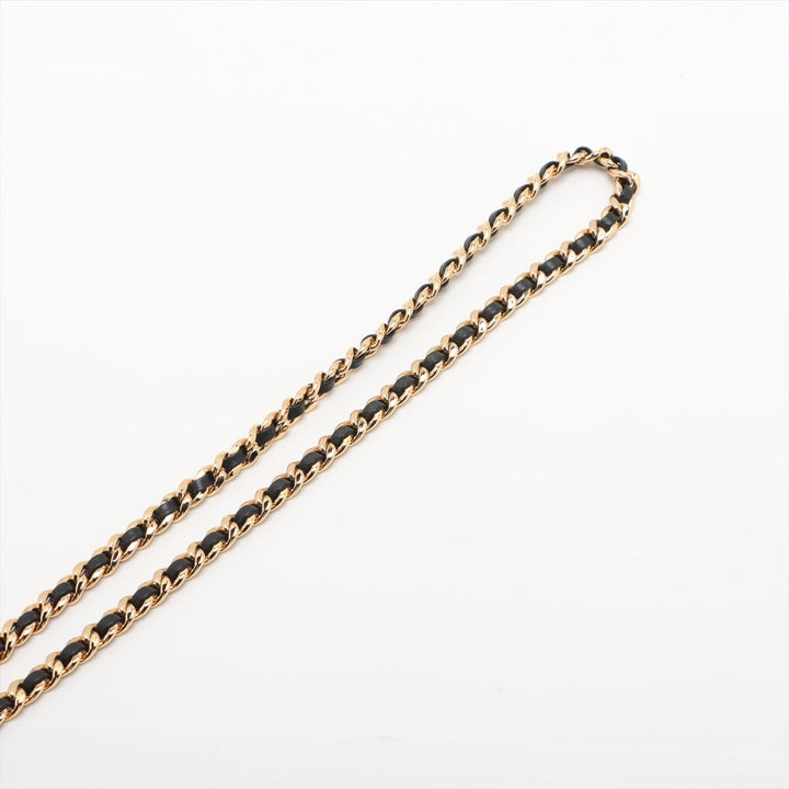 Top Quality Chanel Mini Matrasse  2WAY Shoulder Bag Top Handle Black G Gold