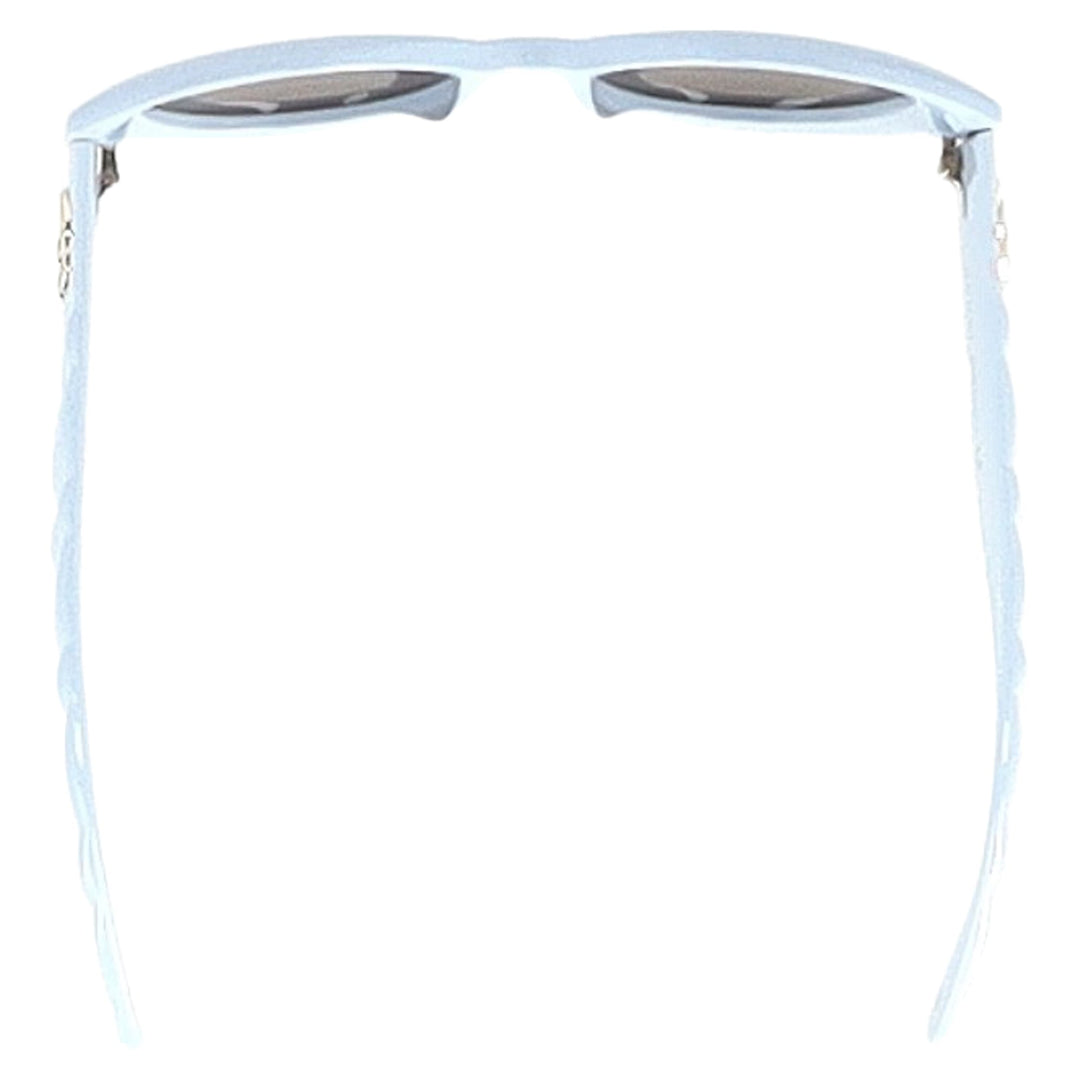 Gucci GG0809S Round Sunglasses in Light Blue Acetate