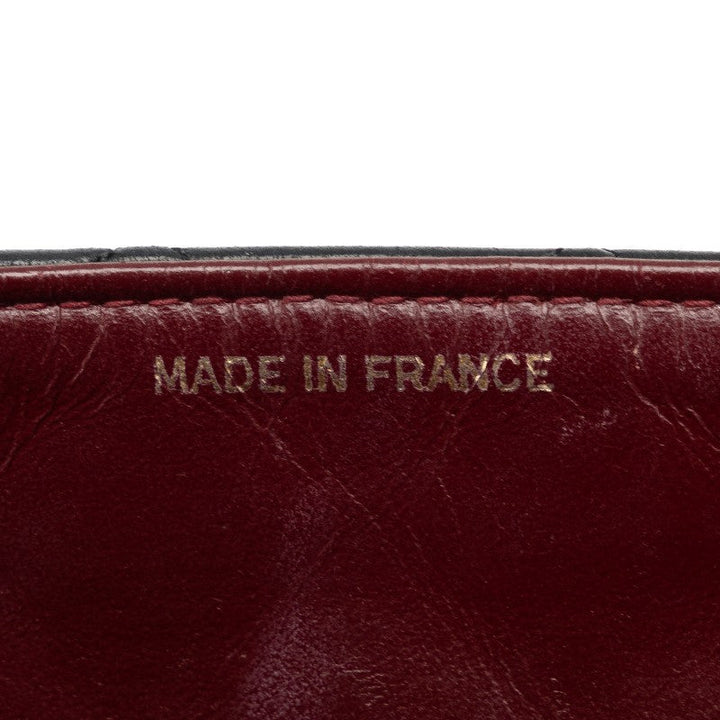 Top Quality Chanel Matrace 23 Cocomark Full Flap Chain  houlder Bag Black Leather  Chanel