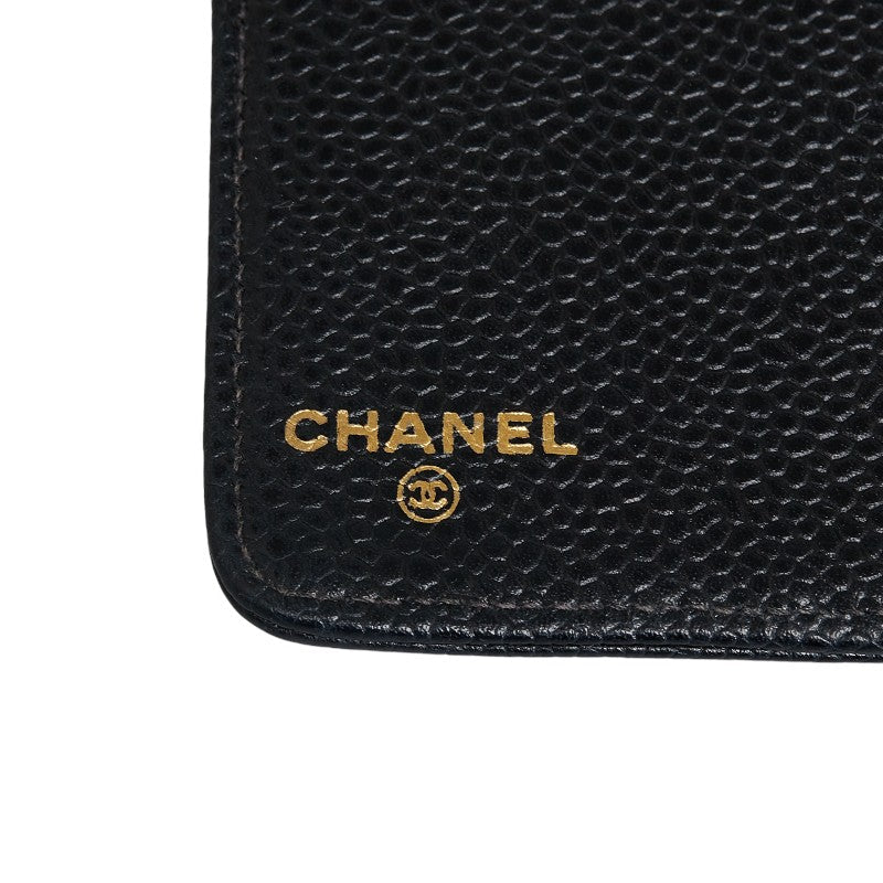 Top Quality Chanel Coco Handbook Cover Agenda Black Caviar S  CHANEL