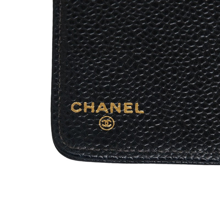 Top Quality Chanel Coco Handbook Cover Agenda Black Caviar S  CHANEL