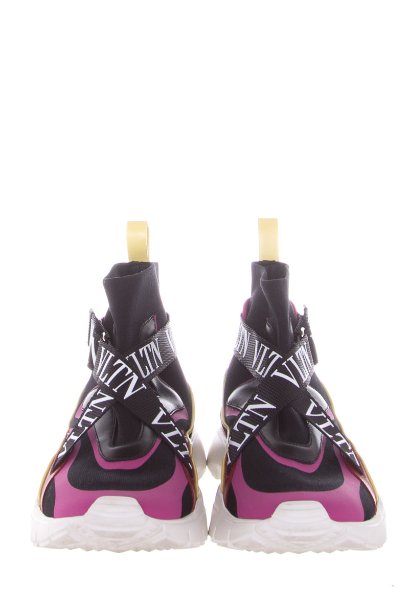 Valentino Garavani Black & Multi Sneaker SZ 40