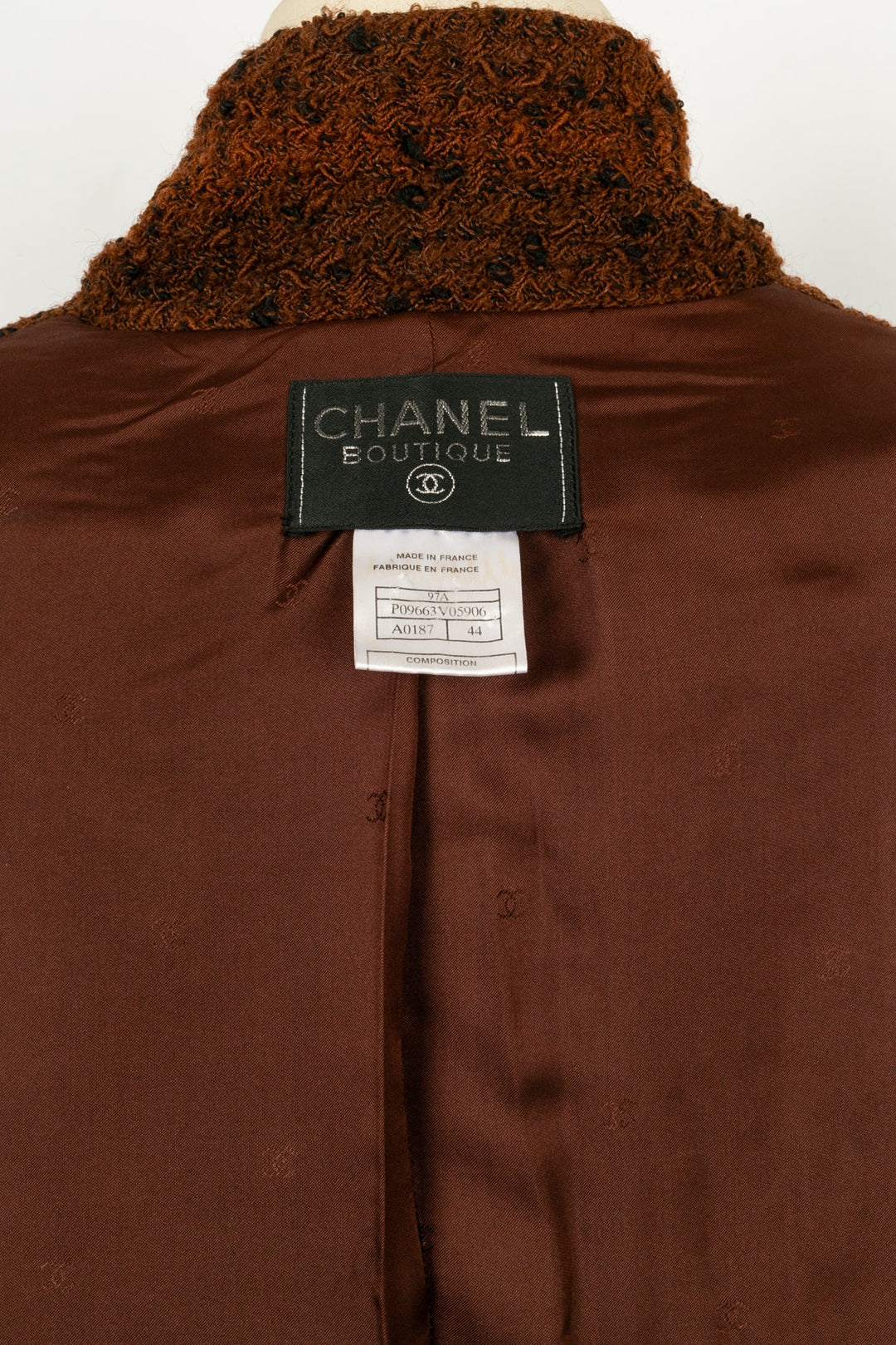 Veste en tweed Top Quality Chanel Automne 1997