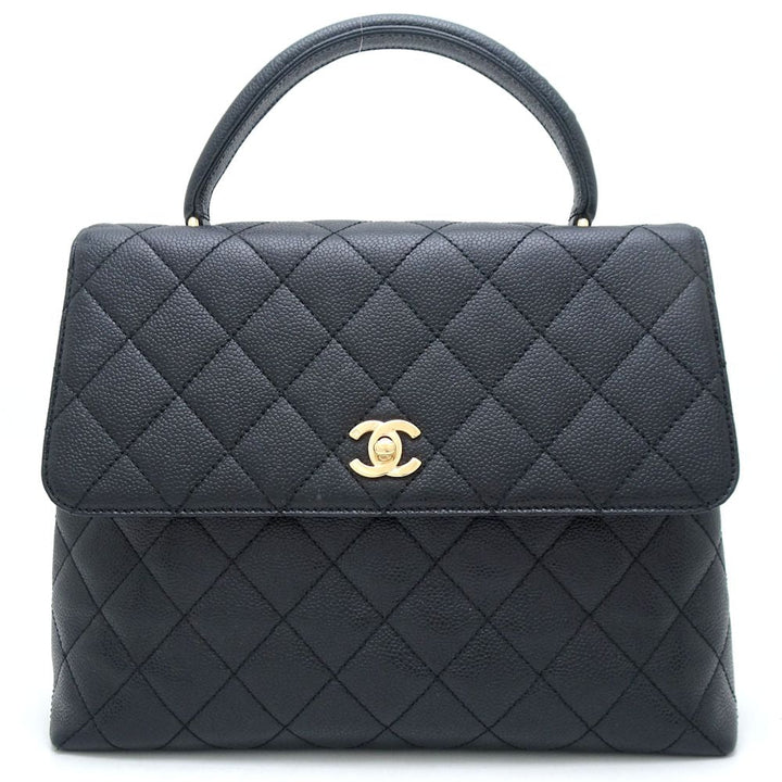 Top Quality Chanel Caviar Skin Matelasse Handbag A12397