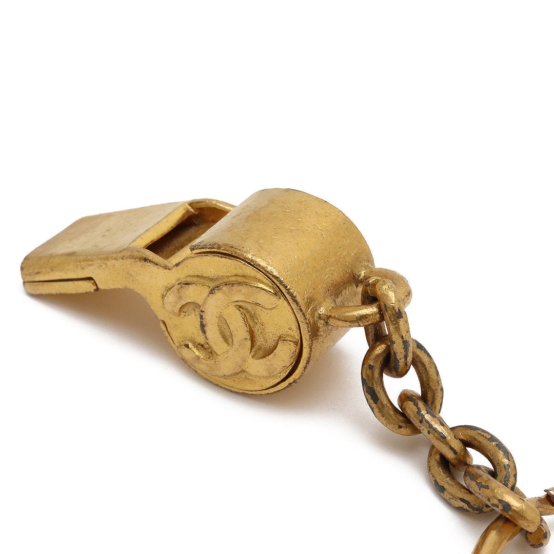 Top Quality Chanel Top Quality Chanel Whistle Fleece Cocomark CC Mark Vintage Keyling Keyholder Bag Cham GP Goldmake 95A