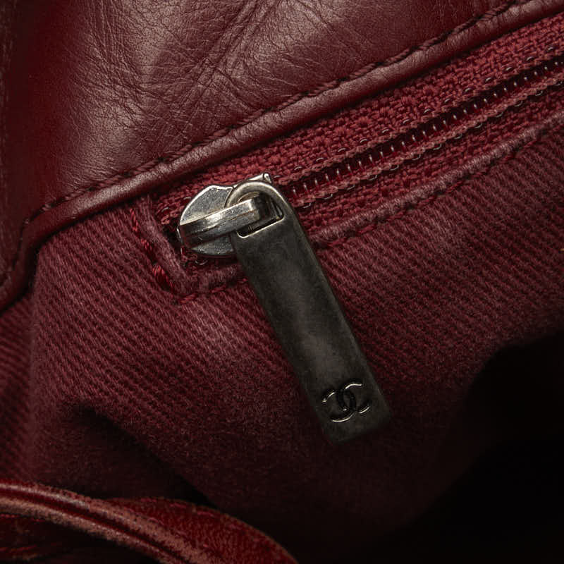 Top Quality Chanel Big Coca-Cola Chain Tortoise Bag Wine Red  Leather  Chanel