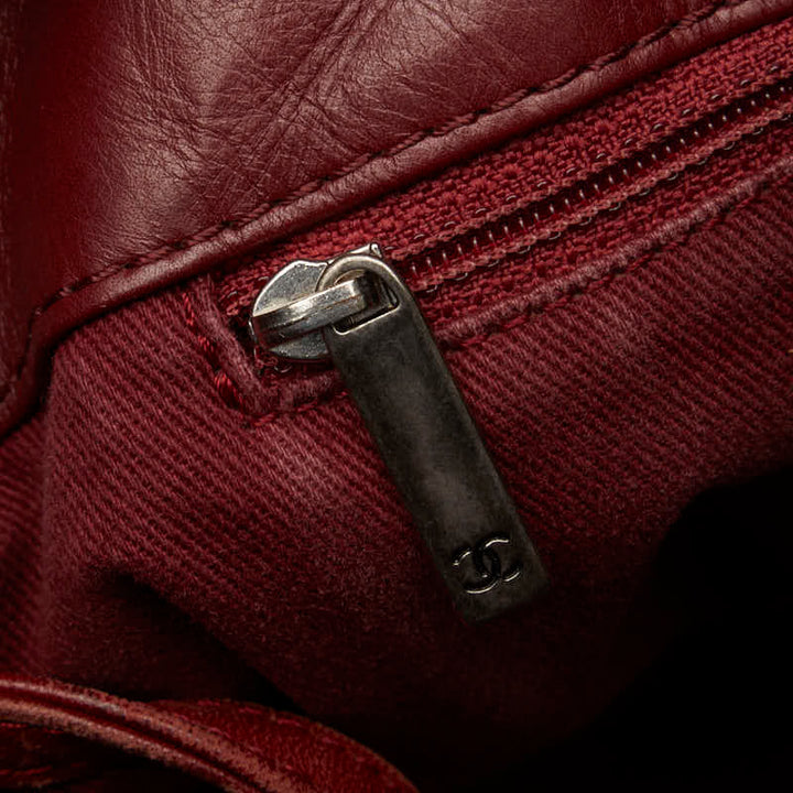 Top Quality Chanel Big Coca-Cola Chain Tortoise Bag Wine Red  Leather  Chanel