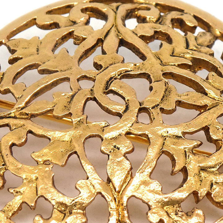 Top Quality Chanel 1991 Brooch Pin Gold 26